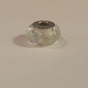 Chamilia white Murano bead